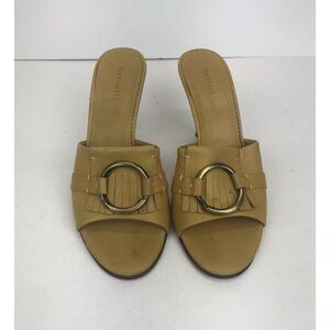 Amalfi Yellow Mustard heels Sandals